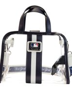 MLB NY Yankees Clear Tote Crossbody Stadium Bag with Pouch  - Image 5
