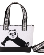 Kung Fu Panda Sherpa Mini Tote Crossbody Bag