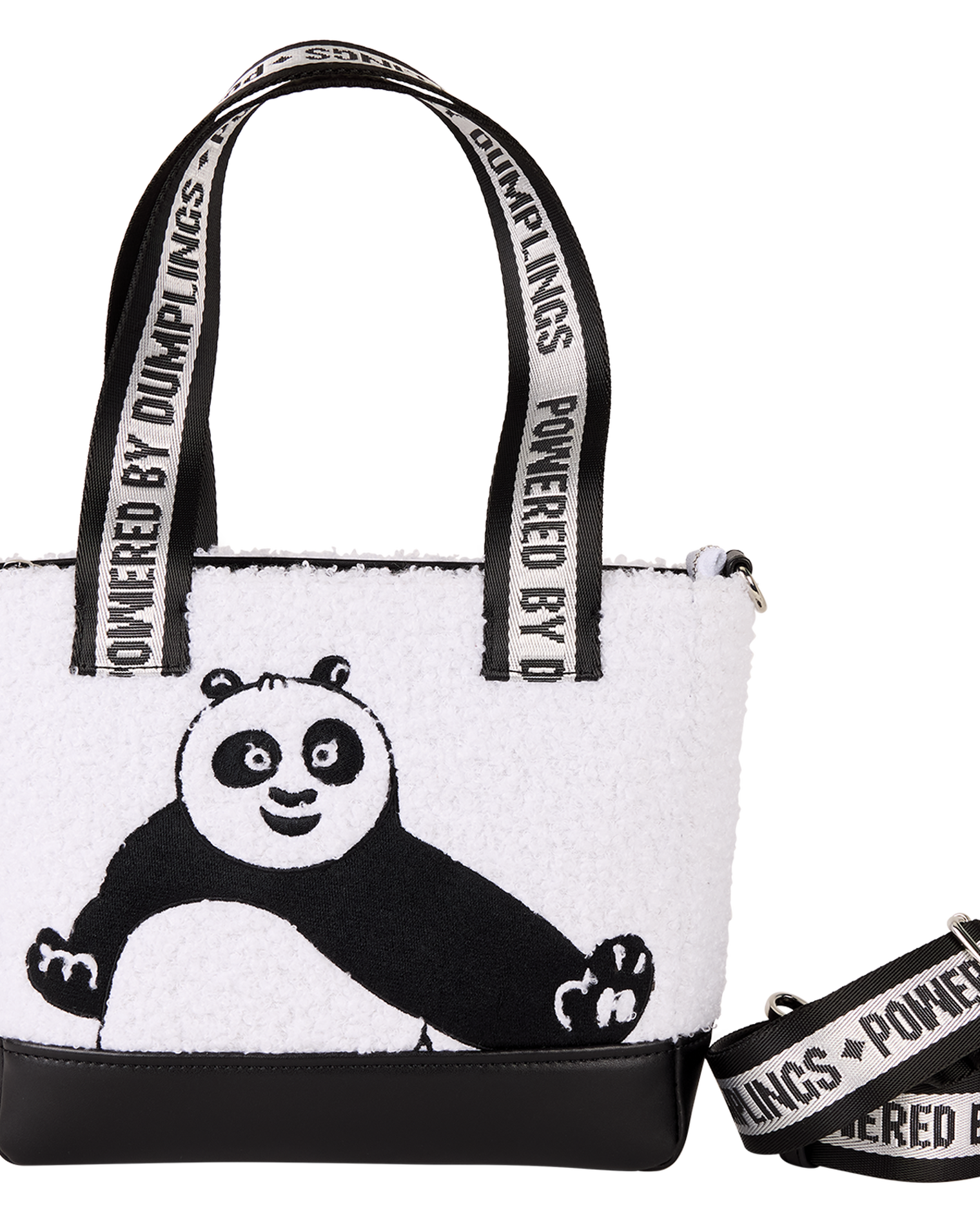 Kung Fu Panda Sherpa Mini Tote Crossbody Bag