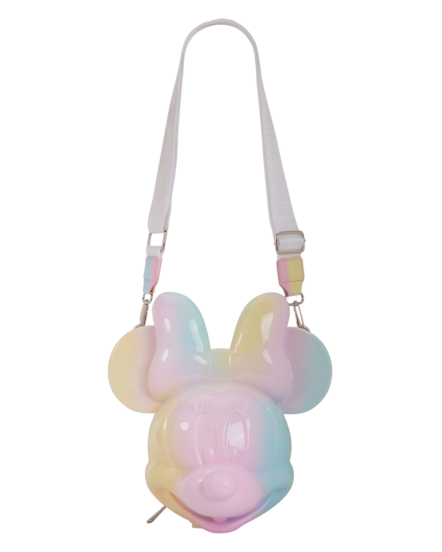 Minnie Mouse Pastel Tie-Dye Molded Figural Crossbody Bag