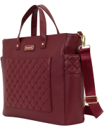 Loungefly The Mo Red Convertible Backpack & Tote Crossbody Pin Trader Bag - Image 5