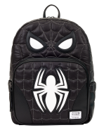 Spider-Man Black & White Suit Cosplay Quilted Full-Size Backpack