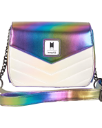 Funko Pop! By Loungefly BTS Iridescent Quilted Crossbody Bag - Image 5