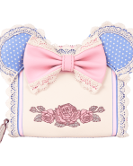 Minnie Mouse Floral and Lace Zip Around Wallet