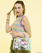 Minions Fluffy Unicorn Rainbow Clear Mini Tote Crossbody Bag - Image 2