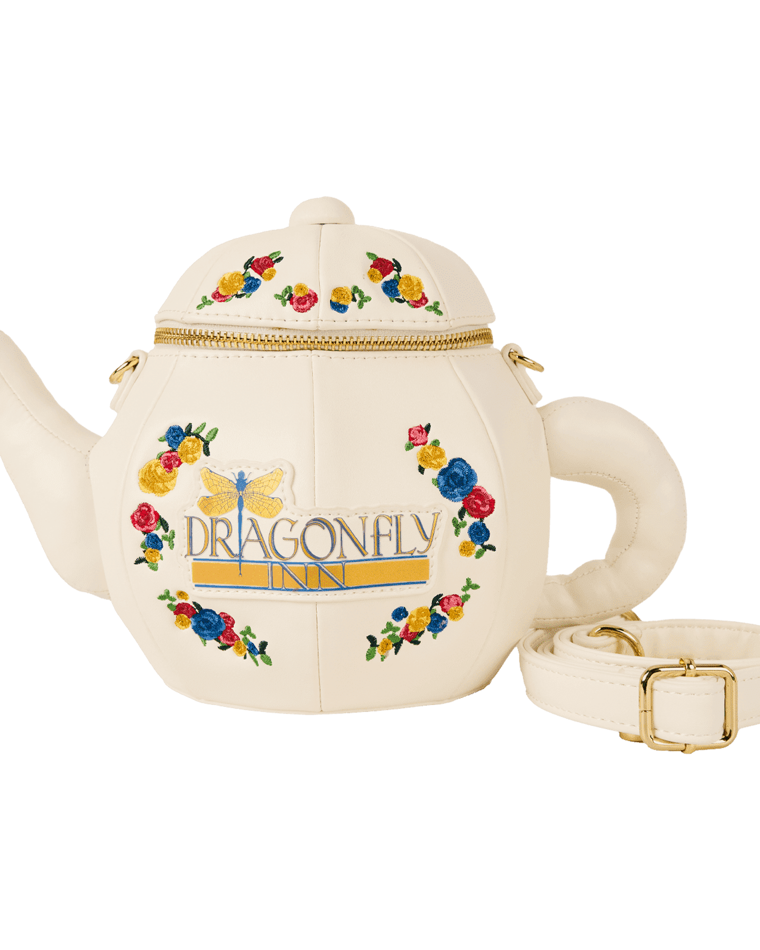 Gilmore Girls Dragonfly Inn Figural Teapot Crossbody Bag