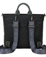 Wednesday Black Roses Convertible Backpack & Tote Crossbody Bag - Image 5