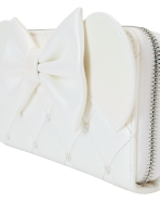 Minnie Mouse Iridescent Wedding Zip Around Wristlet Wallet - Image 4