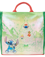 Lilo & Stitch Holiday Tote Pin Trader Crossbody Bag