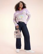 Loungefly Clear Floral Mini Backpack - Image 2