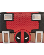 Marvel Metallic Deadpool Cosplay Zip Around Wallet