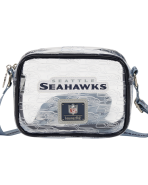 NFL Seattle Seahawks Clear Crossbody Stadium Bag