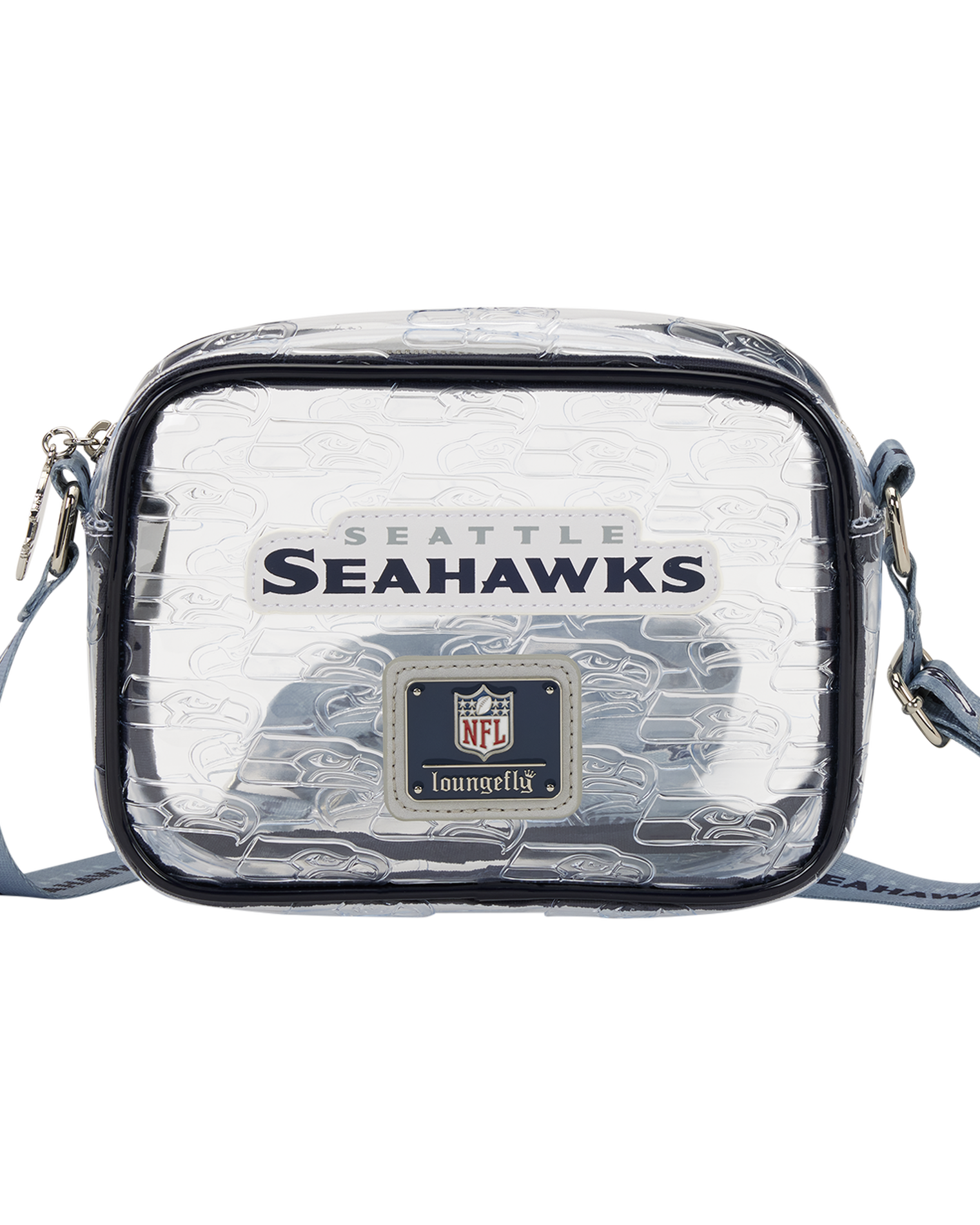 NFL Seattle Seahawks Clear Crossbody Stadium Bag