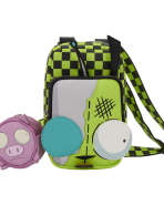 Invader Zim Gir Cell Phone Crossbody Bag with Coin Bag