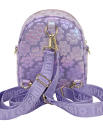 Bambi Iridescent Convertible Mini Backpack & Crossbody Bag - Image 4