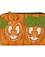 Donald & Daisy Jack-o'-Lantern Exclusive Glow Zip Around Wallet