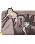 Sleeping Beauty & Maleficent Spinning Wheel Zip Around Wallet