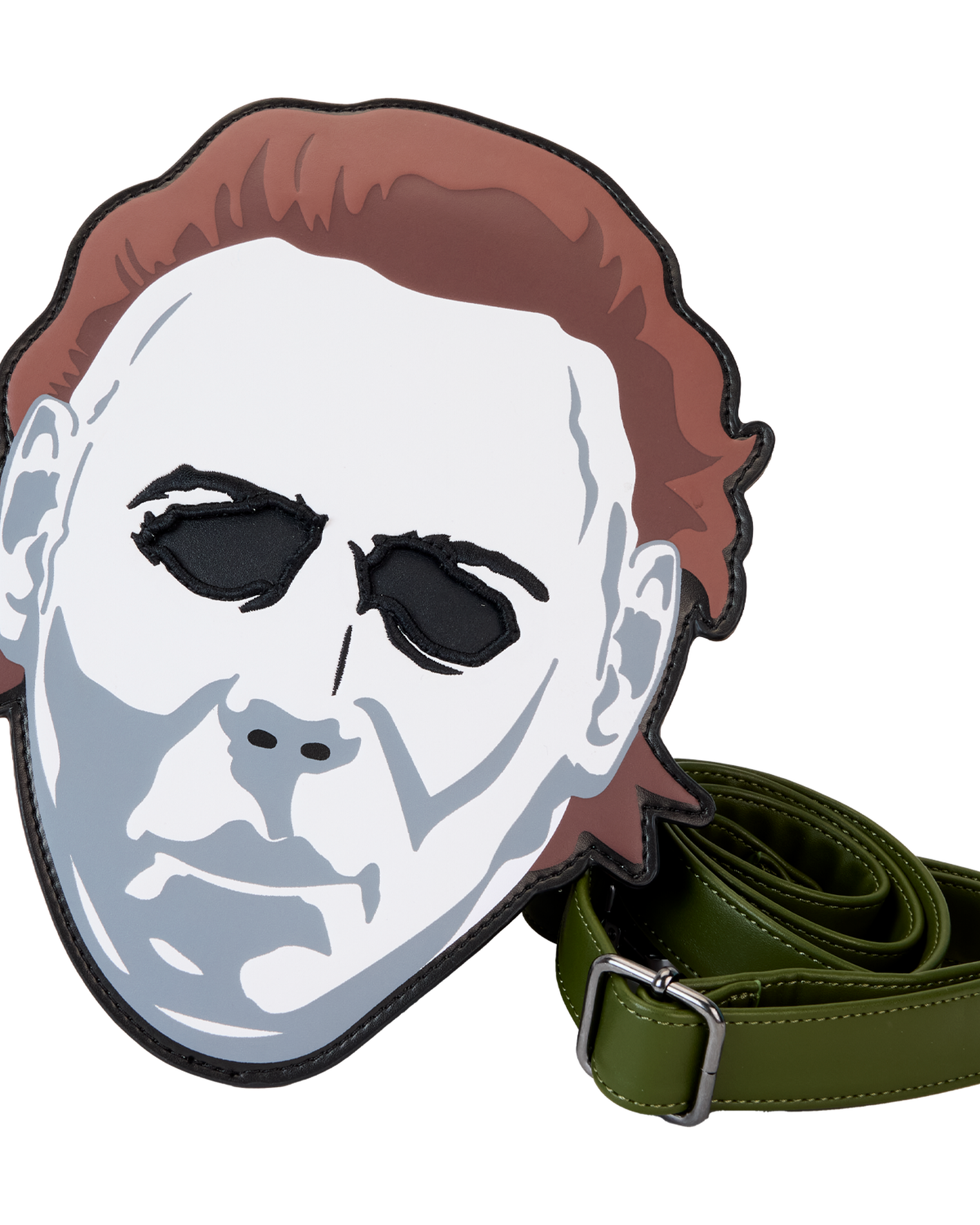 Halloween Michael Myers Mask Glow Crossbody Bag