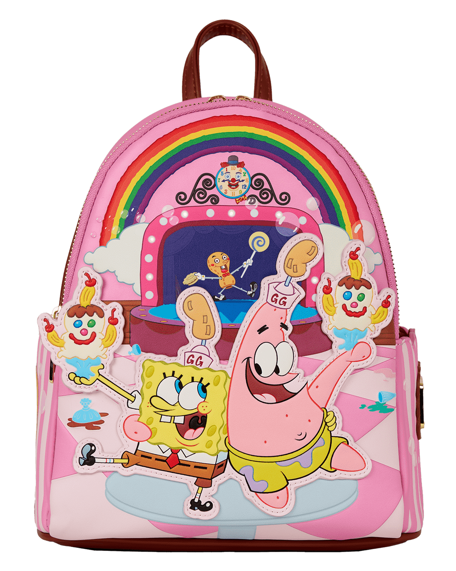 SpongeBob Squarepants & Patrick Star Goofy Goober Light Up Mini Backpack