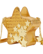Loungefly Gold Star Sequin Figural Crossbody Bag - Image 3