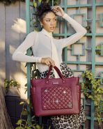 Loungefly The Mo Red Convertible Backpack & Tote Crossbody Pin Trader Bag - Image 2