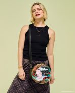 Universal Monsters The Bride Of Frankenstein Stained Glass Crossbody Bag - Image 2