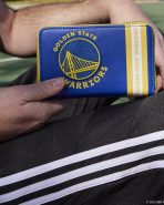 NBA Golden State Warriors  Patch Icons Zip Around Wallet - Image 2