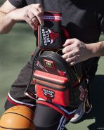 NBA Chicago Bulls Patch Icons Zip Around Wallet - Image 2