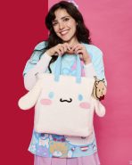 Sanrio Cinnamoroll Cosplay Sherpa Tote Crossbody Bag With Coin Bag - Image 2