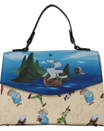 Peter Pan Exclusive Captain Hook Pirate Ship Crossbody Bag