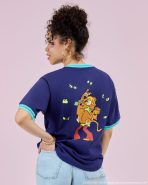 Scooby-Doo™ & Shaggy Glow Unisex Ringer Tee - Image 2