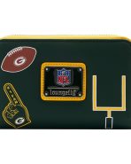 NFL Green Bay Packers Patches Zip Around Wallet - Image 3