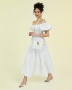 Minnie Mouse Iridescent Lace Wedding Crossbody Bag - Image 2