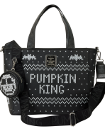 The Nightmare Before Christmas Jack Skellington Reversible Sequins Tote Crossbody Bag with Coin Bag - Image 9