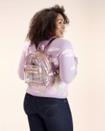 Loungefly Clear Floral Mini Backpack - Image 3