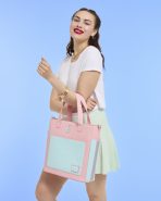 Classic Barbie Terry Cloth Convertible Backpack & Tote Crossbody Bag - Image 2