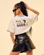Peanuts Snoopy & Gang Unisex Ringer Tee - Image 3