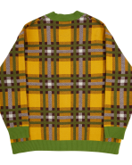 Pluto 95th Anniversary Plaid Knit Cardigan - Image 5