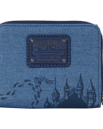 Harry Potter Hogwarts Denim Tri-fold Wallet - Image 4