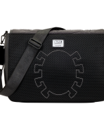 Spider-Man Black & White Suit Quilted Messenger Crossbody Bag - Image 6