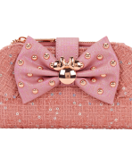Minnie Mouse Exclusive Glitter Tweed Flap Wallet