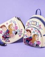 Sleeping Beauty Princess Aurora & Prince Phillip Floral Mini Backpack - Image 3