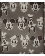 Mickey & Friends Canvas All-Over Print Drawstring Bucket Mini Backpack - Image 9