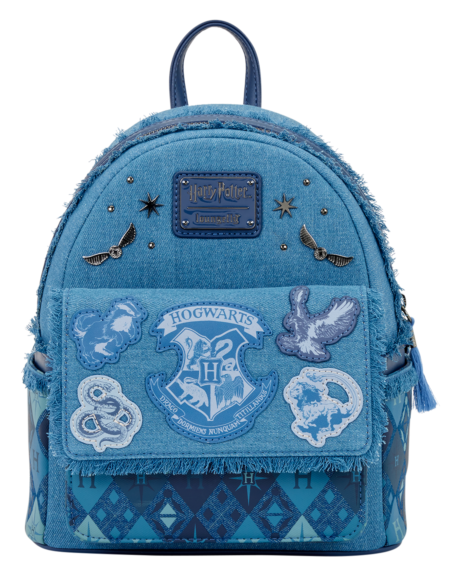 Harry Potter Hogwarts Denim Mini Backpack
