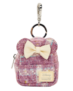 Minnie Mouse Glitter Mystery Mini Backpack Keychain Charm - Image 2