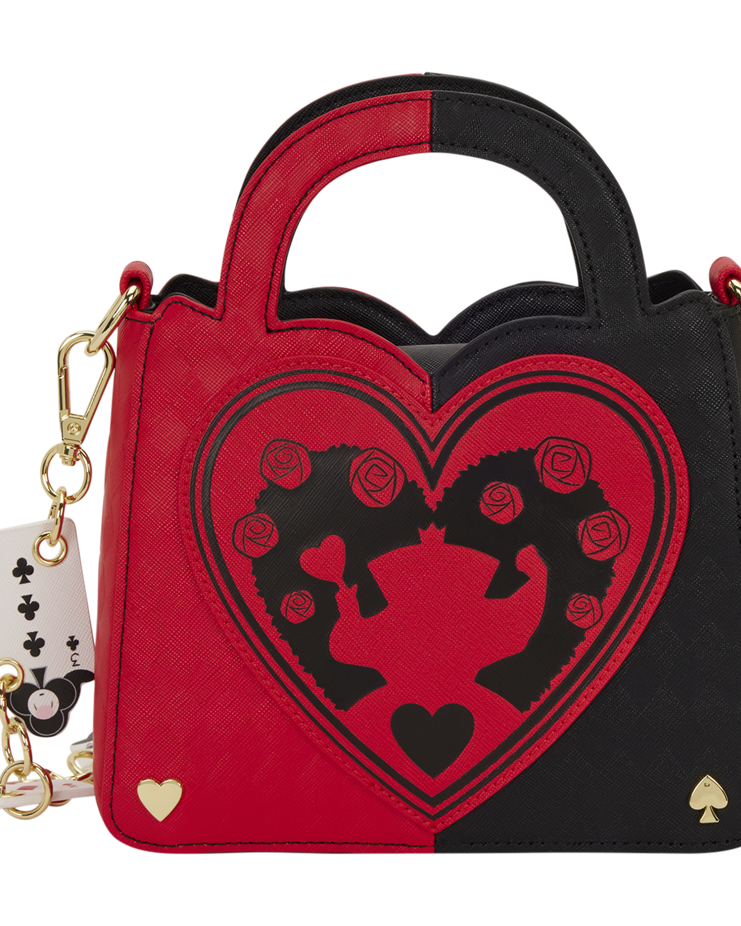 Alice in Wonderland Exclusive Queen of Hearts Crossbody Bag
