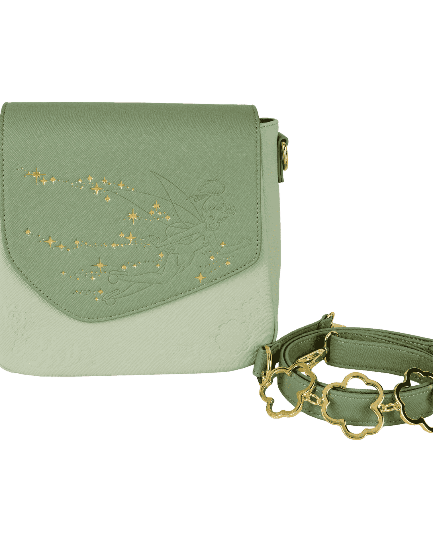 Peter Pan Tinker Bell Clover Crossbody Bag