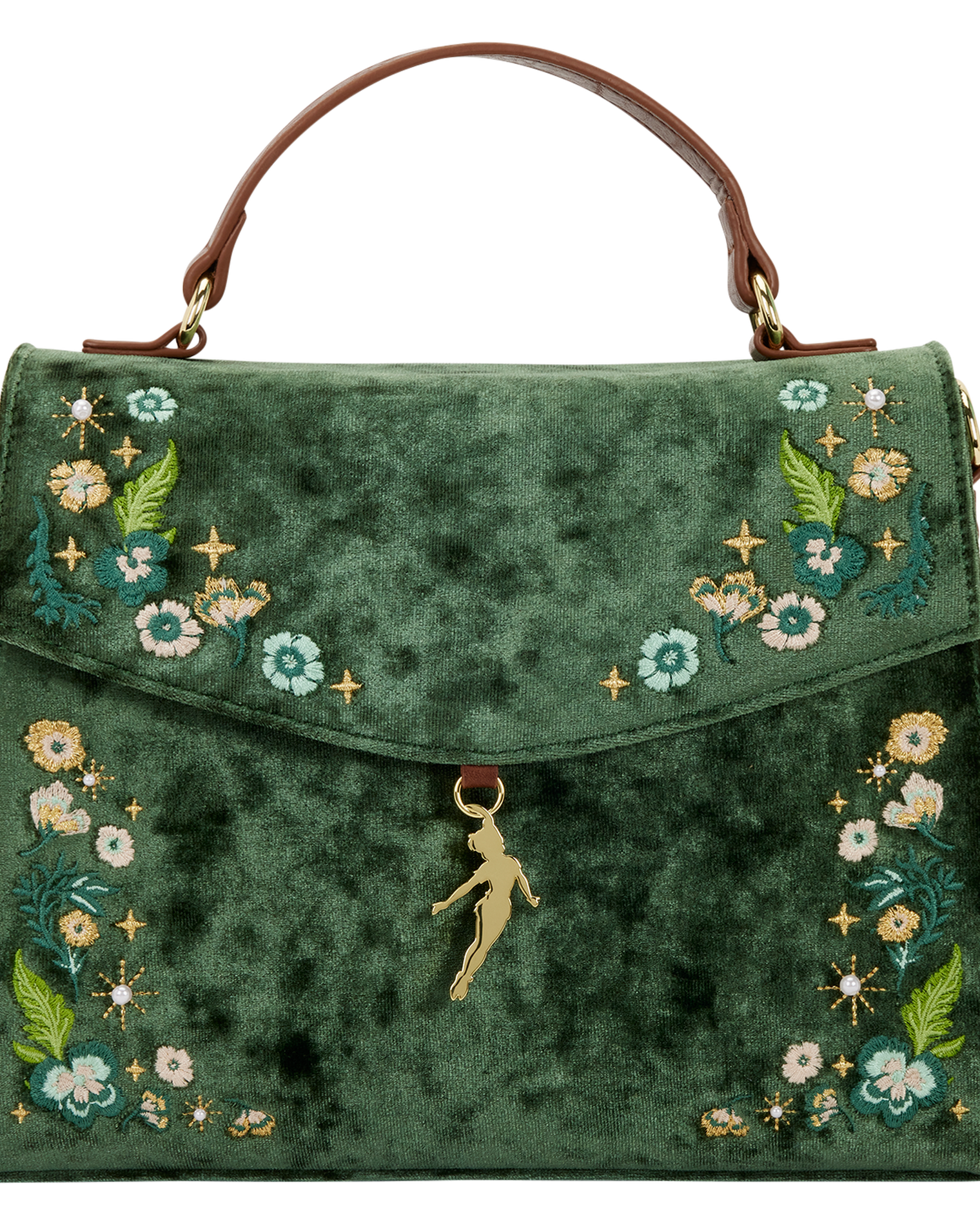 Peter Pan Exclusive Quilted Texture Crossbody Bag