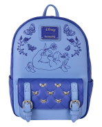 Winnie The Pooh Floral Eeyore Quilted Texture Mini Backpack