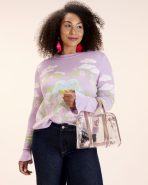 Loungefly Clear Floral Crossbody Bag with Coin Bag - Image 2